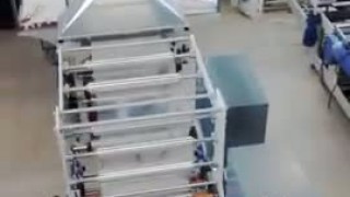 Выдувной экструдер для производства полипропиленовой пленки. Тайвань