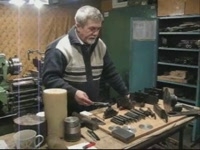 Установка и фрагменты работы большим устройством