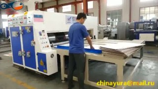 Линия По Производству Картона И Нанесению Печати И Склеивания