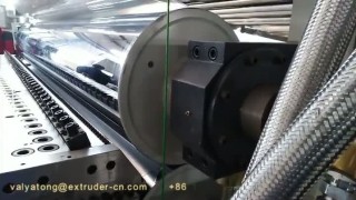 экструзионная линия для производства гидроизоляционных листов из ПЭ шириной 3000мм