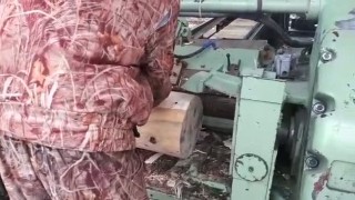 Лущильный станок с цзу corali для шпона щепы75