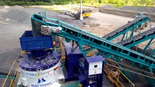 Применение Частотного преобразователя Веспер EI-7011-300H 220 кВт, 380В со съёмным пультом при дроблении гравия