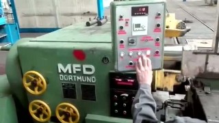 MFD DRH II 110K train wheel lathe (A13 10807)