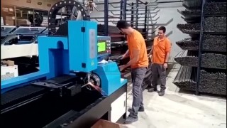 Оптоволоконный лазерный станок для резки круглых труб LX-FL40