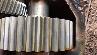 Редуктор хода (передвижения) 720.114-15.01 на гусеничный кран РДК-250 (25 тонн), РДК-25, RDK, TAKRAF после ревизии, в от