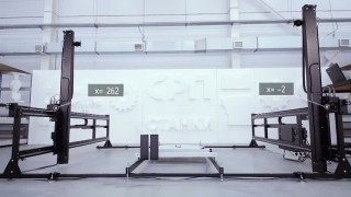 Станок для резки пенопласта (пенополистирола) с ЧПУ с независимым перемещением СРП-112