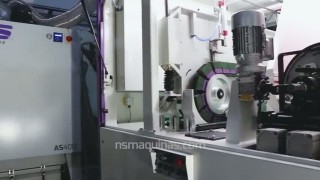 Heavy Slag Removal - Deburring Machine – DM1100 DC - YouTube (480p)