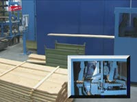 Производственная домостроительная линия Massiv Holz Mauer