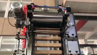 Тестовый запуск на заводе Мини экструдера, модель SJ-35M