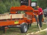 Пилорама на колесах LT20