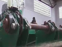 Двухголовочная вертикальная ленточная пилорама Wood-Mizer TVS