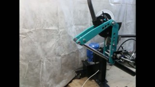 Трубогиб гидравлический MS 04. Гиб трубы 45х2,5