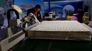 Машина для окантовки края матраса механического типа Aurora WB-4