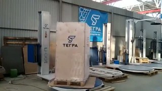 Паллетообмотчик СТО-П. Тестирование