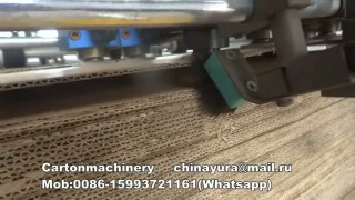 Автоматическая машина для  подачи высечки и биговки гофрокартона
