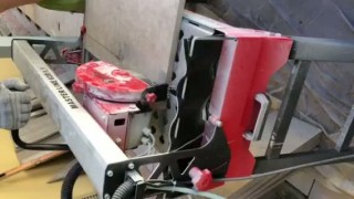 Как алмазный диск по керамограниту Kern Hot Pressed Conti-Rim вытягивает камнерезный станок Диам, диск просто сказка