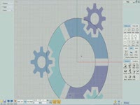 MoI3D - Урок по созданию логотипа ОС Кубунта