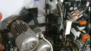 Кромкооблицовочный станок б/у Biesse Artech Akron 440 AX (с прифуговкой и раундером)