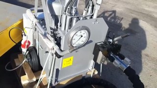 Домкрат 4 шланга PAUL для натяжения арматуры, каната и проволоки