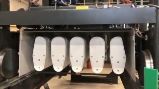 Экструдер пустотных плит высота 500мм 5 пустот