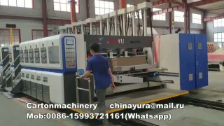 Автоматическая линия для производства гофрокоробов с 5 цветом