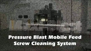 Пескоструйная камера для чистки шнеков ТПА и экструзионной оснастки