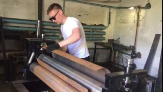 Электромеханический вальцовочный станок RME-1300х6