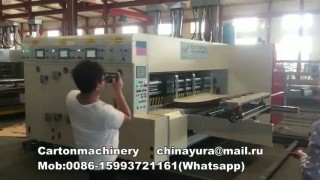 Автоматическая машина для высечки двухцветного принтера гофрокартона