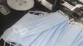 Полуавтоматическая линия производства медицинских масок