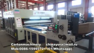 Автоматическая машина для высечки гофрокартона