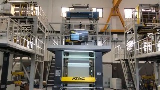 Экструдер для производства однослойной полиэтиленовой пленки. Модель MONO