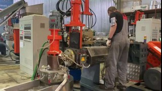 Линия грануляции с водокольцевой резкой под ключ48