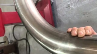 Трубогиб с ЧПУ до 76 трубы с оснасткой