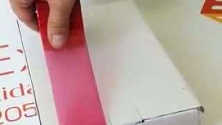 Клейкая лента безопасности с проявлением надписи Вскрыто