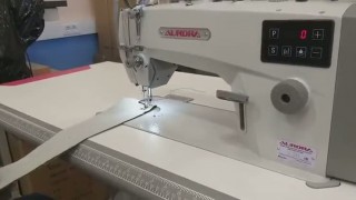 Прямострочная машина для легких и средних материалов с автоматической обрезкой нити Aurora V-2