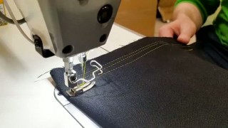 Прямострочная промышленная швейная машина с прямым приводом Aurora A-4E