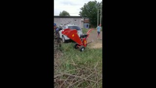 Барабанный мобильный измельчитель BOXER DR-CS15H