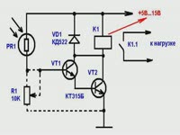 Инструкция к применению - Самое простое фотореле. Популярная схемотехника
