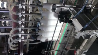 Линия розлива бытовой химии, укупор, этикеровщик, датировщик. линия 100% новая в комплектацию так же входит датировщик.3