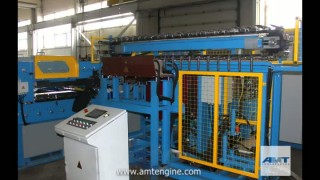 Линия поперечно-клиновой прокатки WRL2509-02 шурупа путевого М24x170, ЦП 54