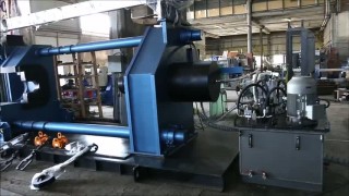 Пресс КС6738Ф2 для распрессовки / запрессовки колесных пар железнодорожного подвижного состава