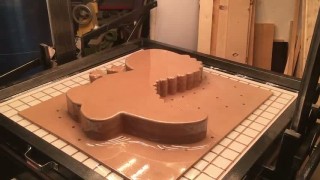 Вакуумно формовочный станок 1000/1000 мм