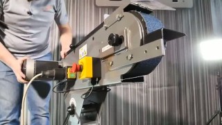 Ленточный шлифовальный станок JET JBSM-75 400В