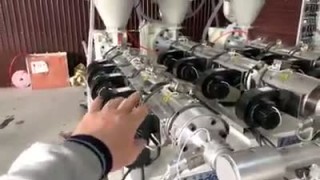 Запуск линия трехслойные полипропиленовые армированные трубы
