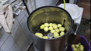 Машина очистки овощей МОК-300 обзор, работа, отзывы