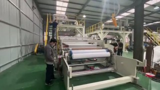 Запуск линии нетканого полотна Мельтблаун (MeltBlown) (2)