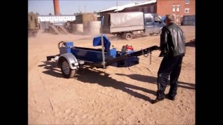 Установка ГНБ УНБ-8, транспортировка