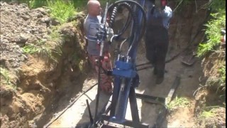 Установка УНБ-3, горизонтальное бурение в неуправляемом режиме (без навигации)