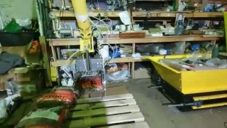 Паллетоукладчик для мешков и коробок на деревянные поддоны