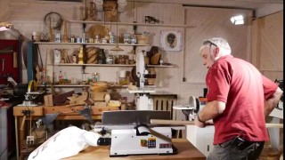 JET JSJ-6 Фуговальный станок как строгать длинные заготовки на маленьком станке